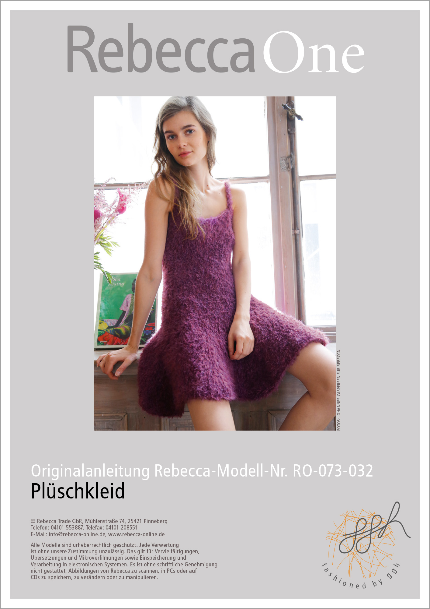 Knit Pattern Plush Dress Rebecca