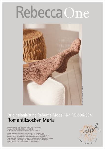 Anleitung - Romantiksocken Maria