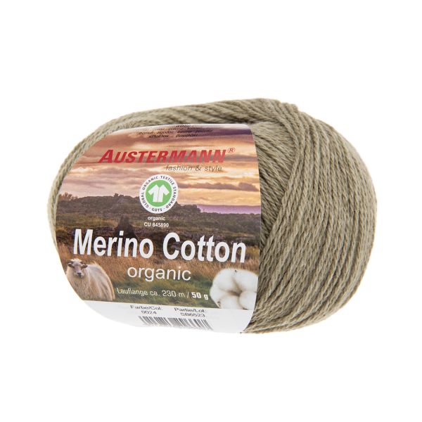 GOTS MERINO COTTON 50G