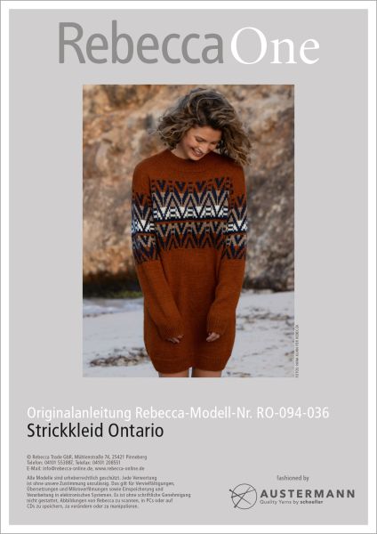 Anleitung - Strickkleid Ontario