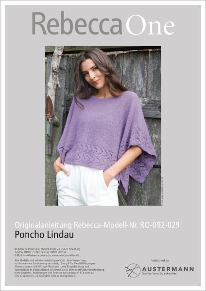 Anleitung - Poncho Lindau