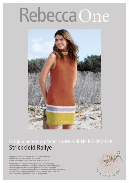 Anleitung - Strickkleid Rallye