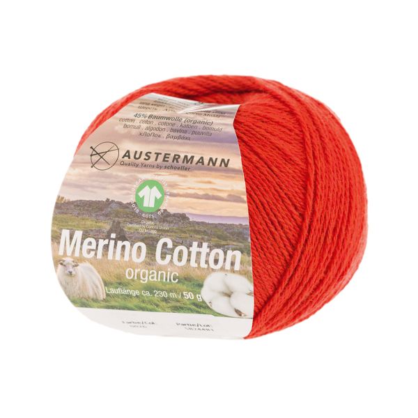 GOTS MERINO COTTON 50G