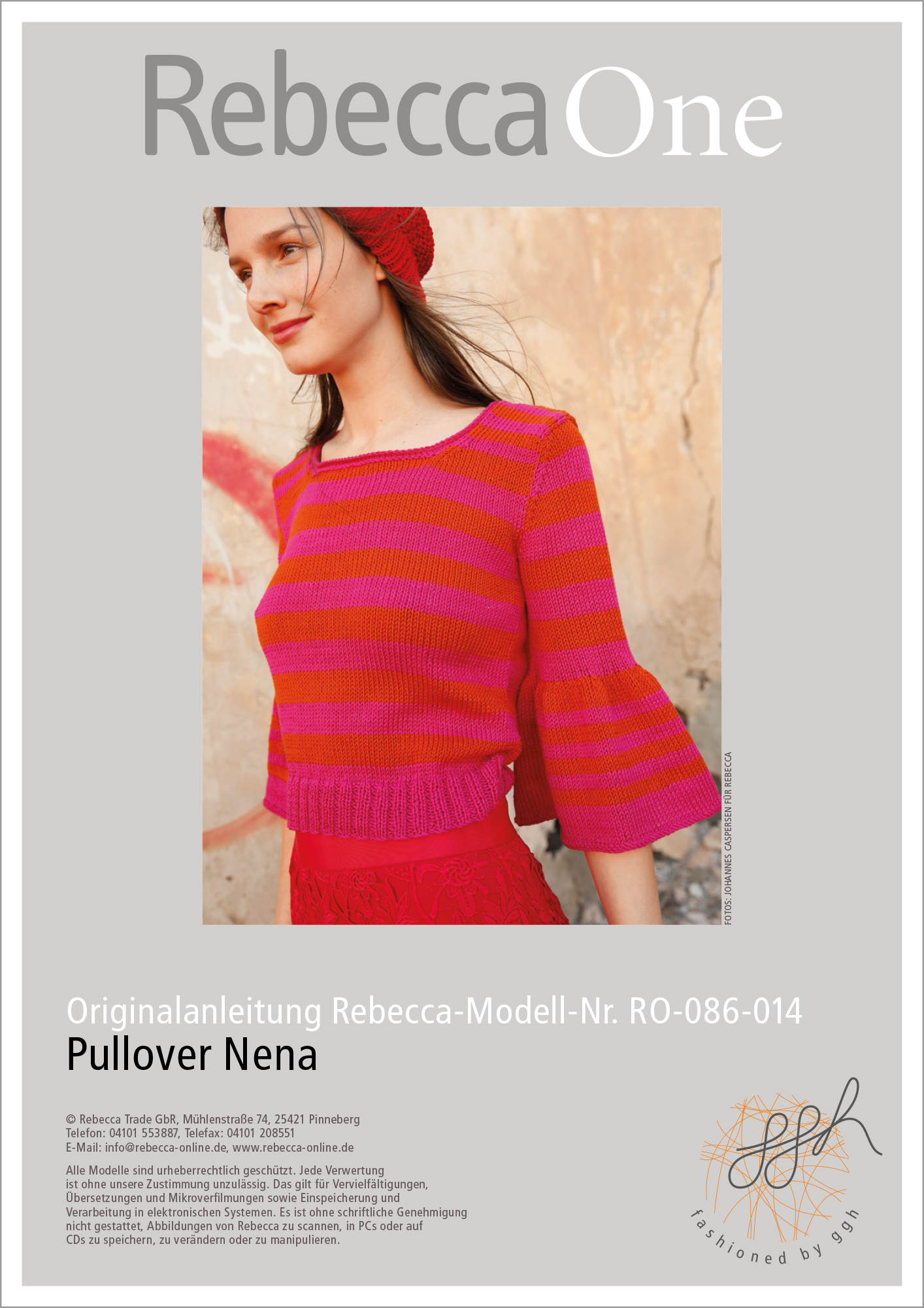 Strickanleitung Pullover Nena Rebecca