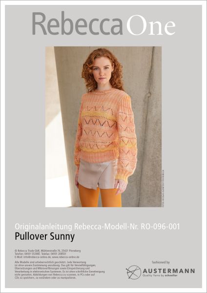 Anleitung - Pullover Sunny