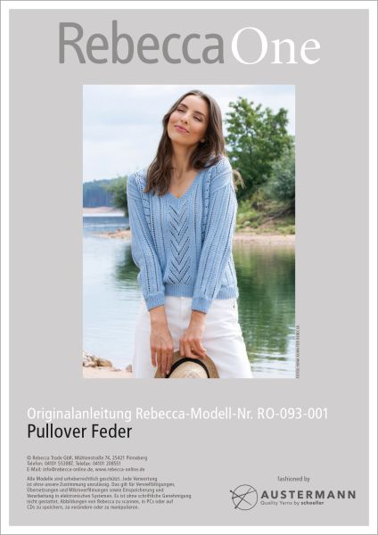 Anleitung - Pullover Feder