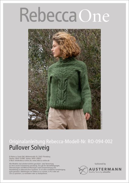 Anleitung - Pullover Solveig