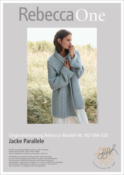 Anleitung - Jacke Parallele