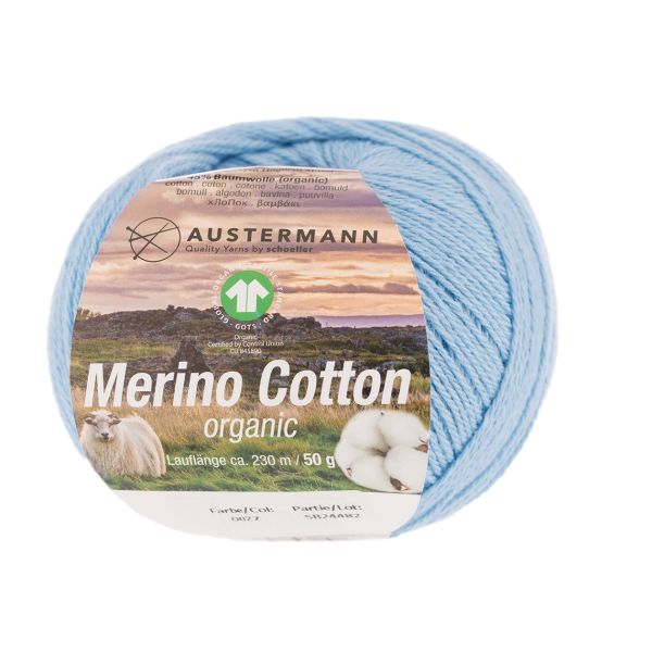 GOTS MERINO COTTON 50G