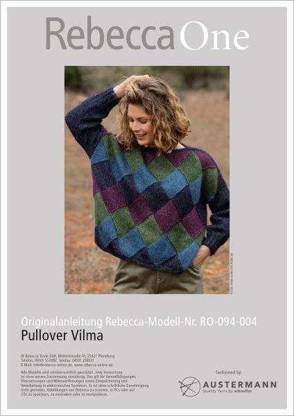 Anleitung - Pullover Vilma