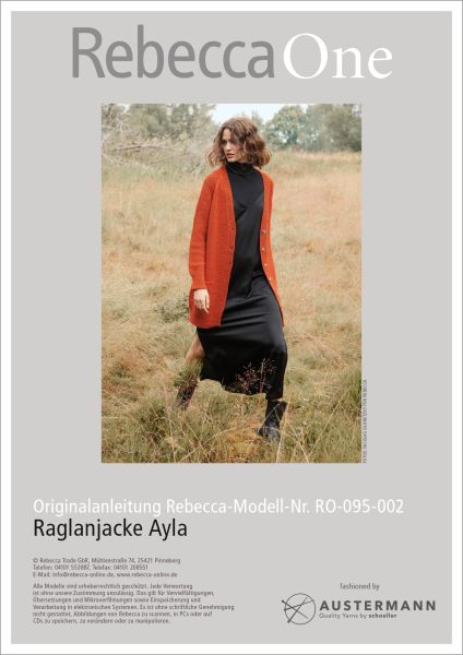 Anleitung - Raglanjacke Ayla