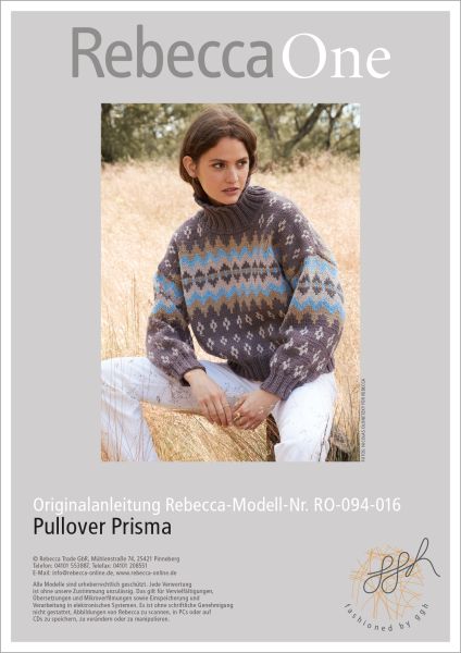 Anleitung - Pullover Prisma