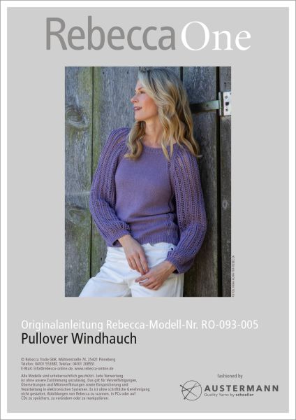 Anleitung - Pullover Windhauch