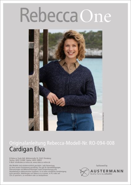 Anleitung - Cardigan Elva