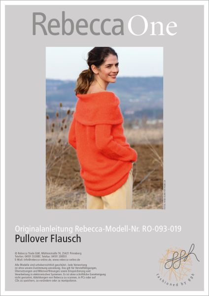 Anleitung - Pullover Flausch