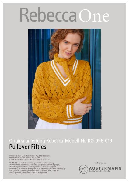 Anleitung - Pullover Fifties