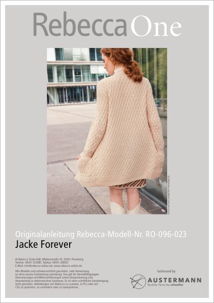 Anleitung - Jacke Forever