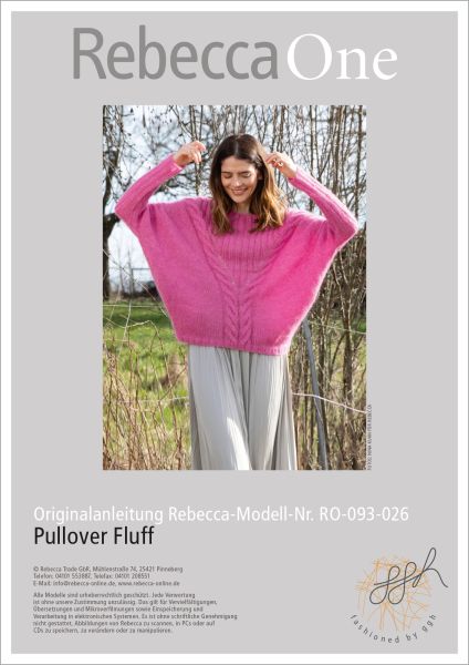 Anleitung - Pullover Fluff