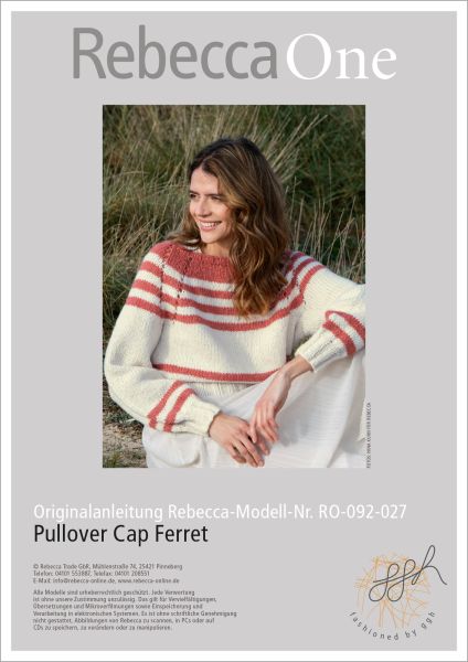 Anleitung - Pullover Cap Ferret