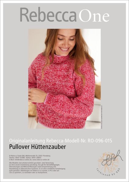 Anleitung - Pullover Hüttenzauber